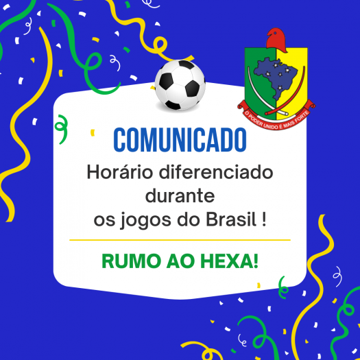Câmara terá horário diferenciado durante os jogos do Brasil na Copa do Mundo  - Câmara de Vereadores de Cruzeiro do Sul
